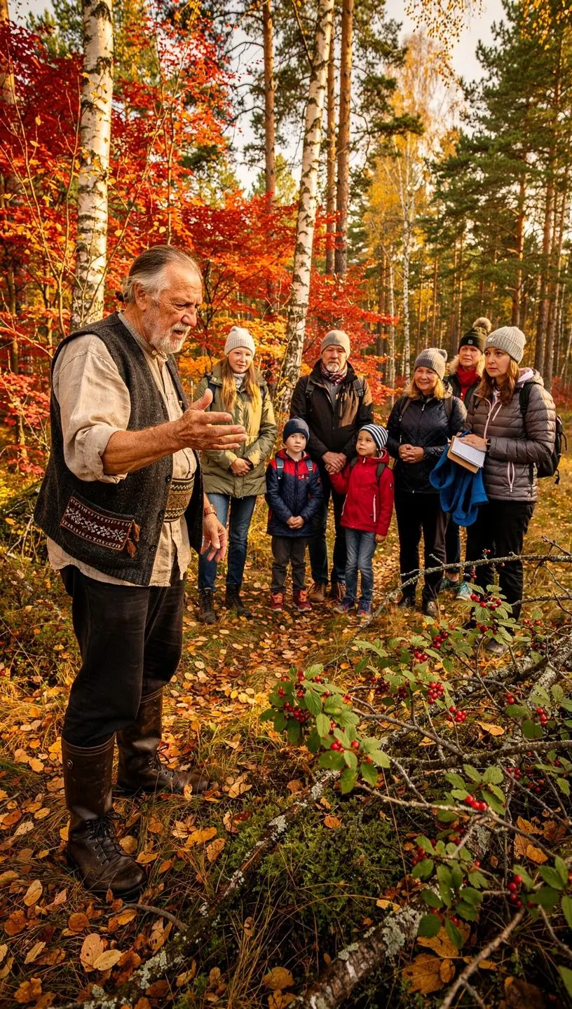Looduslähedane õppeprogramm, kus õpetatakse taimede äratundmist ja kasutamist.